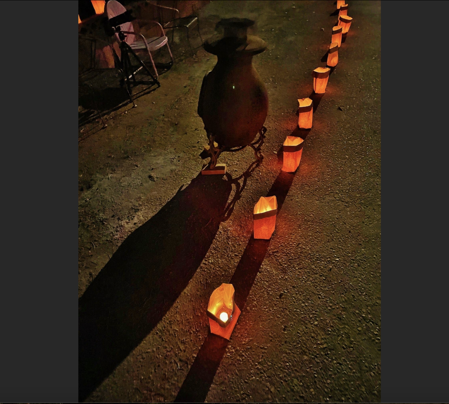 Luminarias close-up HORIZ